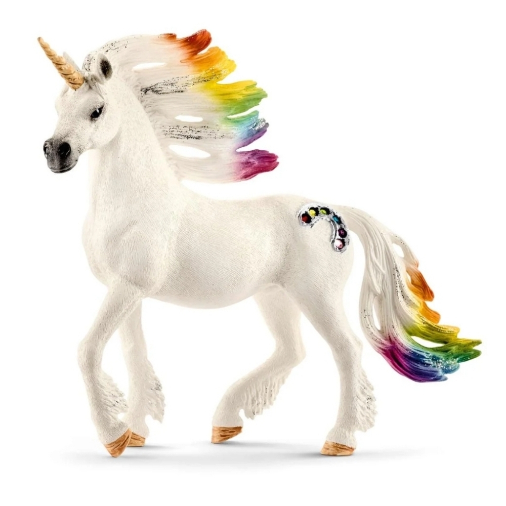 Schleich Bayala Rainbow Unicorn Stallion Toy Figure 70523 Ages 5-12 NEW